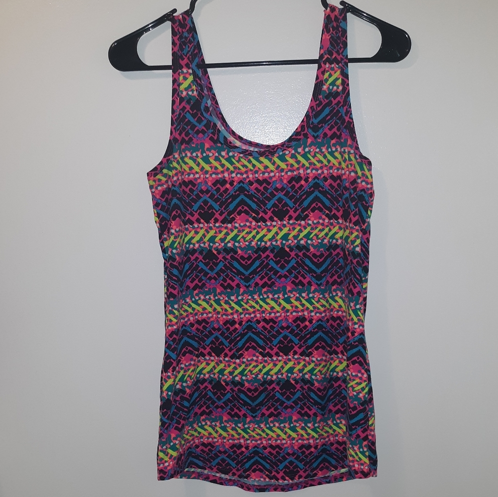 Unique Printed Sports Athleisure Tank Top